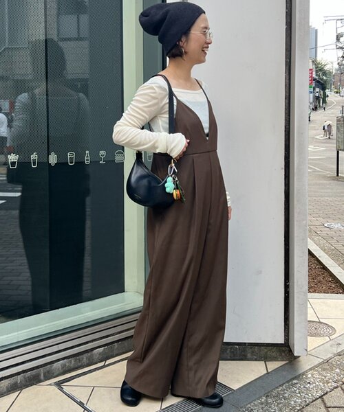 セール】【＠___kuuu__コラボカラー登場！】Vキャミサロペット