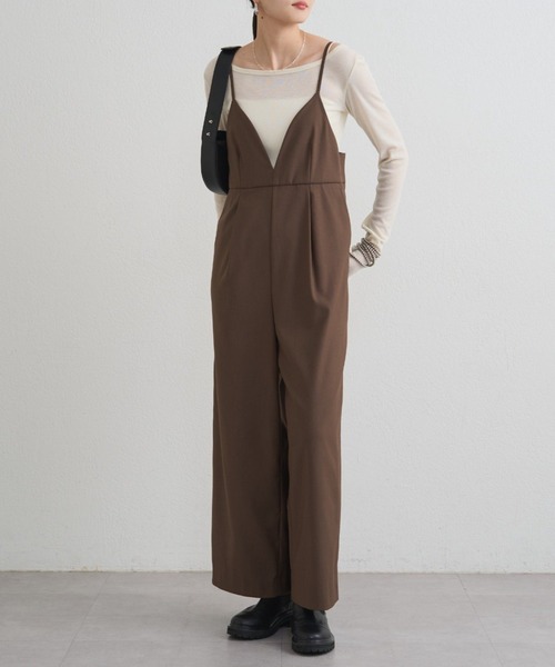 セール】【＠___kuuu__コラボカラー登場！】Vキャミサロペット