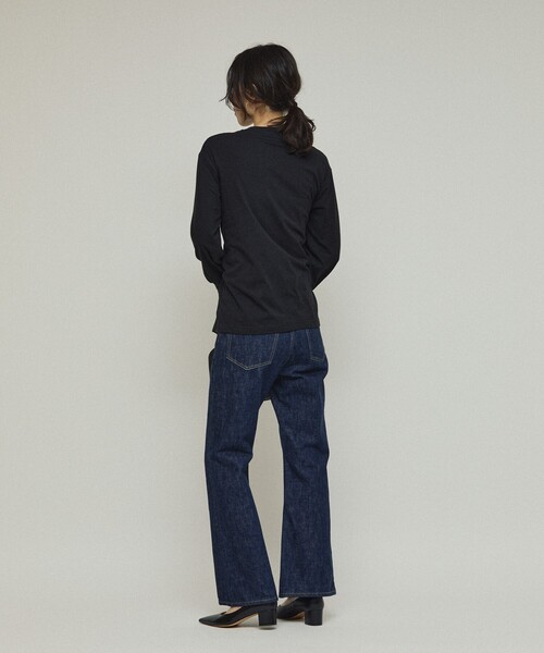 Firsthand（ファーストハンド）の「Firsthand/ファーストハンド オーガニックコットン リボンディティールトップス（Tシャツ/カットソー・レディース・ブラック/ホワイト・FREE）」の15枚目の写真