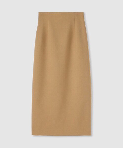 LOULOU WILLOUGHBY】ウール混ダブルクロスタイトスカート（スカート
