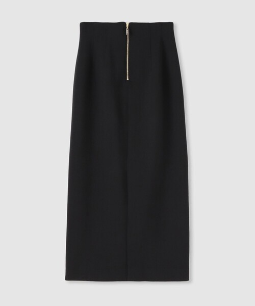 LOULOU WILLOUGHBY】ウール混ダブルクロスタイトスカート（スカート