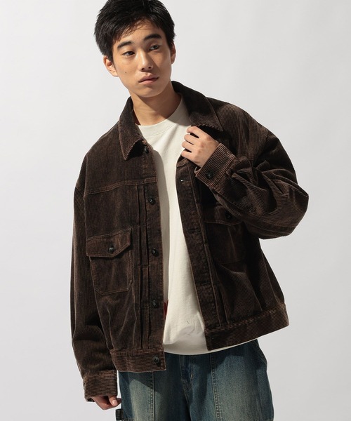ケミカルコーデュロイジャケット（その他アウター）｜niko and
