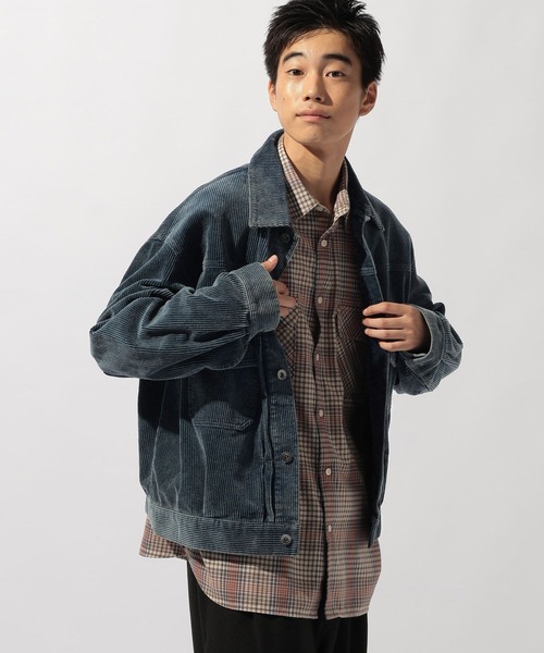 ケミカルコーデュロイジャケット（その他アウター）｜niko and