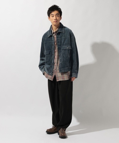 ケミカルコーデュロイジャケット（その他アウター）｜niko and