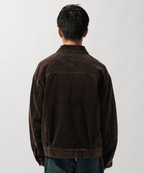 niko and...（ニコアンド）の「ケミカルコーデュロイジャケット（その他アウター・メンズ・ブラック/ブルー・MEDIUM/LARGE）」の11枚目の写真