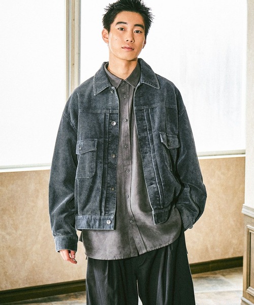 セール】ケミカルコーデュロイジャケット（その他アウター）｜niko and