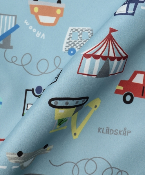 kladskap（クレードスコープ）の「乗り物リバーシブルウィンドブレーカー（ブルゾン・キッズ・黄緑系/ライトブルー・130cm/120cm/100cm/110cm/90cm）」の12枚目の写真