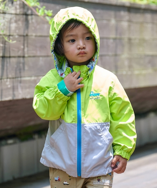 kladskap（クレードスコープ）の「乗り物リバーシブルウィンドブレーカー（ブルゾン・キッズ・黄緑系/ライトブルー・130cm/120cm/100cm/110cm/90cm）」の18枚目の写真