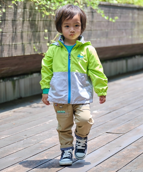 kladskap（クレードスコープ）の「乗り物リバーシブルウィンドブレーカー（ブルゾン・キッズ・黄緑系/ライトブルー・130cm/120cm/100cm/110cm/90cm）」の20枚目の写真