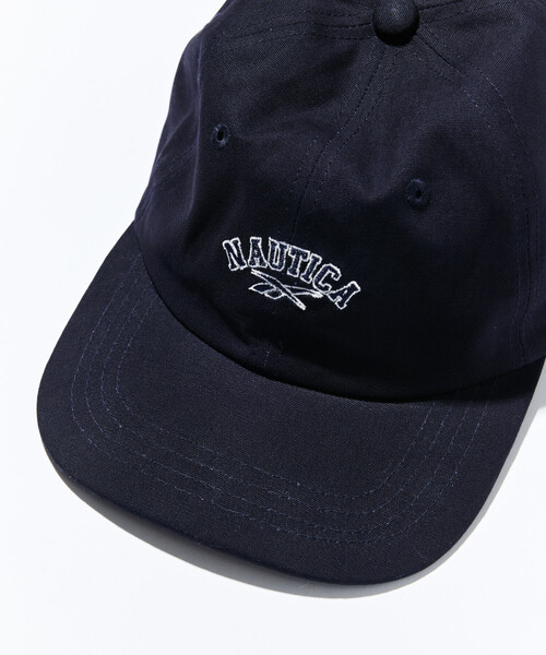 NAUTICA（ノーティカ）の「Reebok×NAUTICA/リーボック×ノーティカ 【Exclusive】ダブルネーム コットンツイル キャップ（キャップ・メンズ・ワインレッド/ブラック/ネイビー/ホワイト・ONE SIZE）」の5枚目の写真