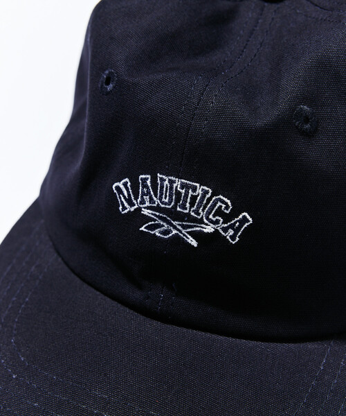 NAUTICA（ノーティカ）の「Reebok×NAUTICA/リーボック×ノーティカ 【Exclusive】ダブルネーム コットンツイル キャップ（キャップ・メンズ・ワインレッド/ブラック/ネイビー/ホワイト・ONE SIZE）」の6枚目の写真