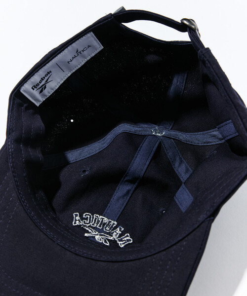 NAUTICA（ノーティカ）の「Reebok×NAUTICA/リーボック×ノーティカ 【Exclusive】ダブルネーム コットンツイル キャップ（キャップ・メンズ・ワインレッド/ブラック/ネイビー/ホワイト・ONE SIZE）」の11枚目の写真