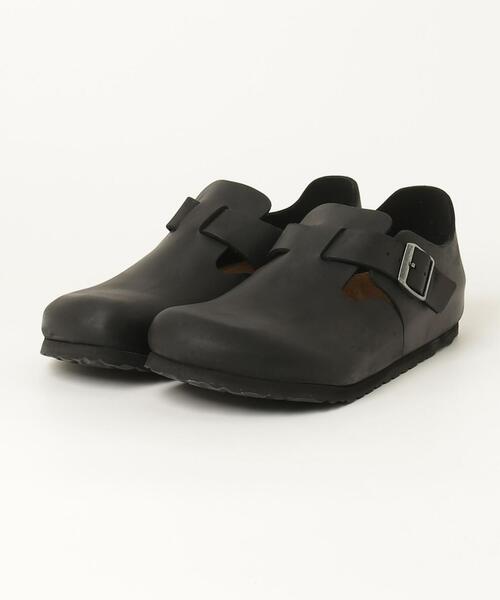 BIRKENSTOCK(ビルケンシュトック)の「BIRKENSTOCK/ビルケンシュトック London ロンドン オイルドレザー 0166541(サンダル・メンズ・ブラック・42/40/41)」の1枚目の写真
