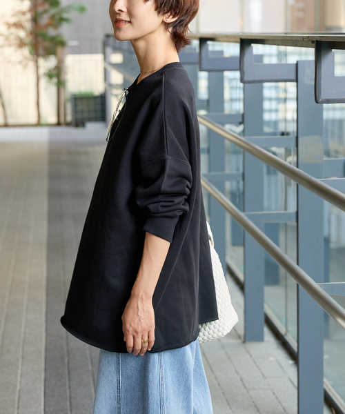 追加》オーバーサイズロングスウェット（スウェット）｜JOURNAL