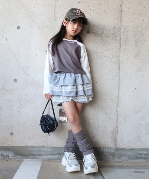 セール】【ふわもち軽やか素材】レースツーティアフリルショートパンツ