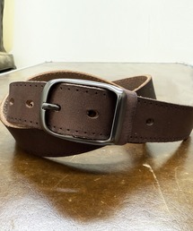 ARCADE（アーケード）の「ヴィンテージ加工本革レザーベルト/ピンバックル ベーシックデザイン 男女兼用（ベルト）」