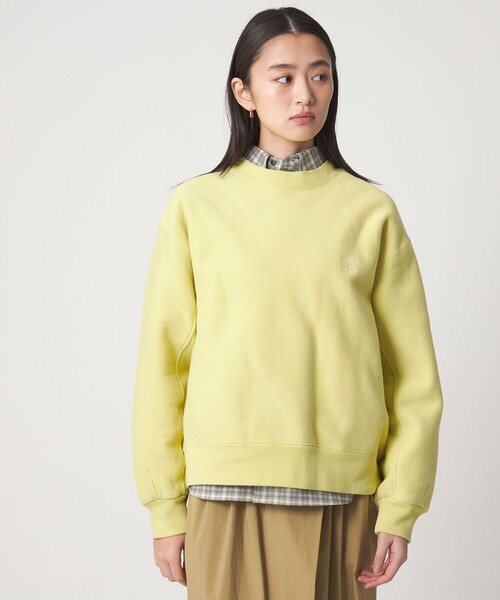 CITEN(シテン)の「<CITEN>ユルリバーススウェット(スウェット・レディース・オレンジ/ライトグレー/ダークブラウン/ライトブルー・M/S)」の8枚目の写真