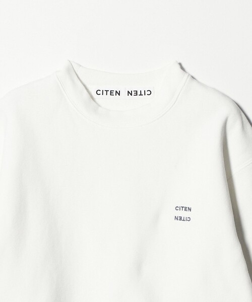 CITEN（シテン）の「＜CITEN＞ユルリバーススウェット（スウェット・レディース・オレンジ/ライトグレー/ダークブラウン/ライトブルー/ホワイト/ピンク/イエロー・M/S）」の10枚目の写真