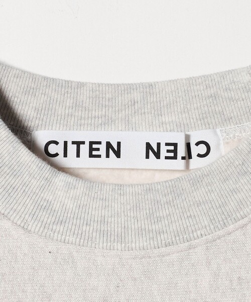 CITEN（シテン）の「＜CITEN＞ユルリバーススウェット（スウェット・レディース・オレンジ/ライトグレー/ダークブラウン/ライトブルー/ホワイト/ピンク/イエロー・M/S）」の11枚目の写真
