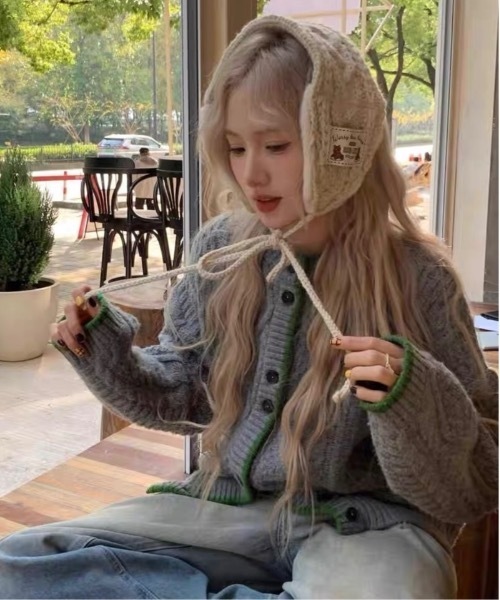 Burner(バーナー)の「【CHI SELECT】裏ボア ロゴワッペン耳当て イヤーマフ chi-earmuff-3-15(イヤーマフ・レディース・イエロー系その他/レッド/ホワイト系その他/ブルー系その他/パープル/マスタード/グリーン/ターコイズブルー/ピンク系その他・FREE)」の11枚目の写真