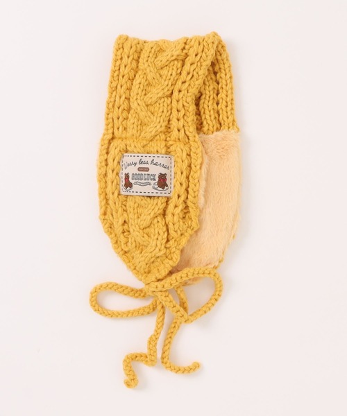 Burner(バーナー)の「【CHI SELECT】裏ボア ロゴワッペン耳当て イヤーマフ chi-earmuff-3-15(イヤーマフ・レディース・イエロー系その他/レッド/ホワイト系その他/ブルー系その他/パープル/マスタード/グリーン/ターコイズブルー/ピンク系その他・FREE)」の20枚目の写真
