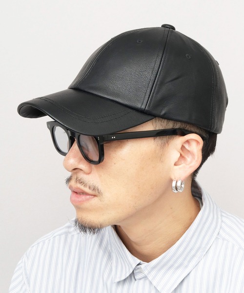 afb レザーキャップ YENTOWN petz着用 セール】レザー調 6パネルキャップ（キャップ）｜Ruben