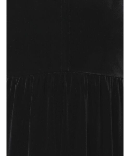 merry jenny（メリージェニー）の「アシメribbonベロアワンピース（ワンピース・レディース・その他1/アイボリー/ブラック・FREE）」の7枚目の写真