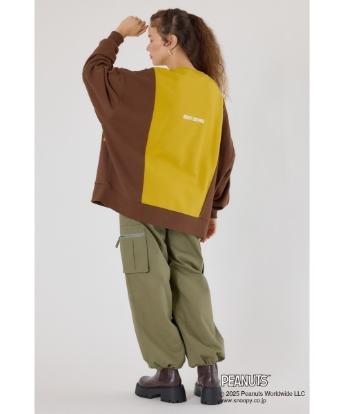 RODEO CROWNS WIDE BOWL（ロデオクラウンズワイドボウル）の「(PEANUTS) カスタムスウェットトップス（スウェット・レディース・ブラック系その他/ブラウン系その他/ブルー系その他3/グリーン系その他・FREE）」の16枚目の写真