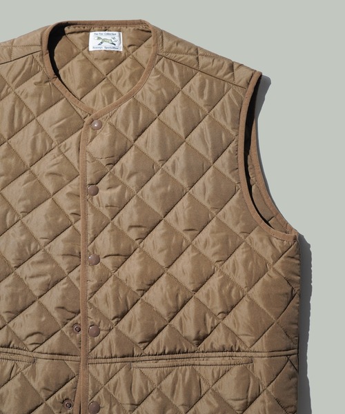 PENNEYS（ぺニーズ）の「PENNEY'S / ペニーズ FOX STANDARD QUILT VEST フォックス キルティング ベスト サーモライト（ベスト・メンズ・グレー系その他7/ネイビー/ブラウン系/ブラック・LARGE/MEDIUM/X-SMALL）」の3枚目の写真