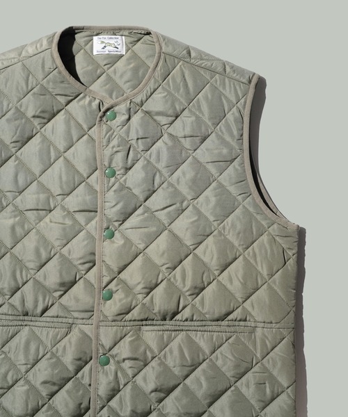 PENNEYS（ぺニーズ）の「PENNEY'S / ペニーズ FOX STANDARD QUILT VEST フォックス キルティング ベスト サーモライト（ベスト・メンズ・グレー系その他7/ネイビー/ブラウン系/ブラック・LARGE/MEDIUM/X-SMALL）」の2枚目の写真