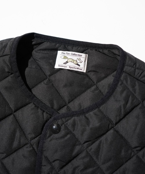 PENNEYS（ぺニーズ）の「PENNEY'S / ペニーズ FOX STANDARD QUILT VEST フォックス キルティング ベスト サーモライト（ベスト・メンズ・グレー系その他7/ネイビー/ブラウン系/ブラック・LARGE/MEDIUM/X-SMALL）」の12枚目の写真