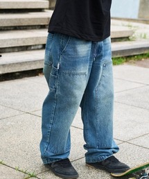 ELEMENT（エレメント）の「ELEMENT メンズ SHOD PANTS HAMMER WKNEE PAINT デニムパンツ 【2025年秋冬モデル】/エレメントダブルニーワークペインターパンツ（デニムパンツ）」