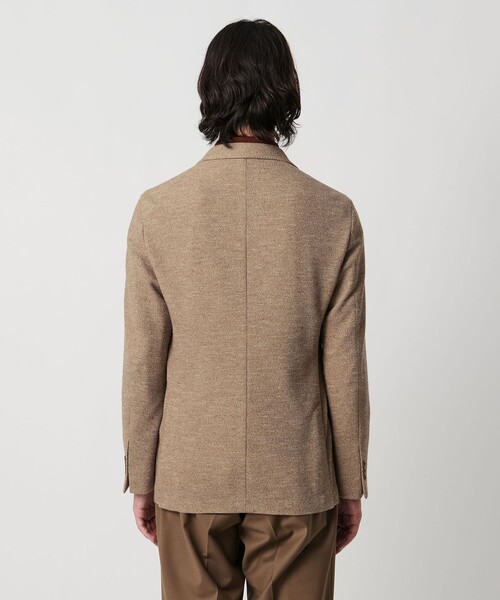 UNITED ARROWS（ユナイテッドアローズ）の「LANIFICIO ROMA カノコ シングル2ボタン テーラードジャケット COMFORT EASY‐MODEL（テーラードジャケット・メンズ・ベージュ・50/46/48）」の5枚目の写真