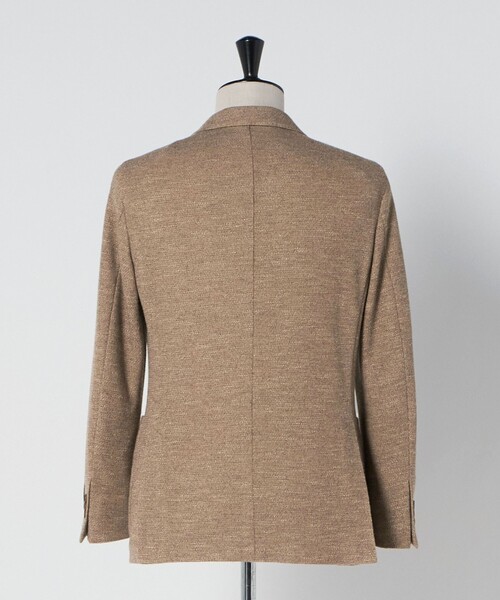 UNITED ARROWS（ユナイテッドアローズ）の「LANIFICIO ROMA カノコ シングル2ボタン テーラードジャケット COMFORT EASY‐MODEL（テーラードジャケット・メンズ・ベージュ・50/46/48）」の7枚目の写真