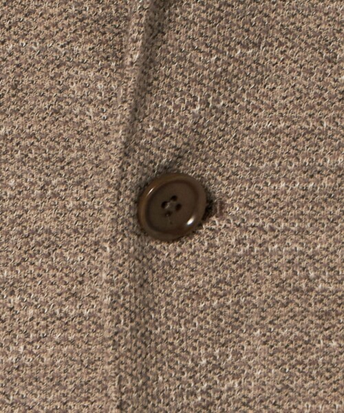 UNITED ARROWS（ユナイテッドアローズ）の「LANIFICIO ROMA カノコ シングル2ボタン テーラードジャケット COMFORT EASY‐MODEL（テーラードジャケット・メンズ・ベージュ・50/46/48）」の14枚目の写真