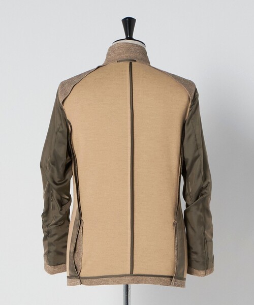 UNITED ARROWS（ユナイテッドアローズ）の「LANIFICIO ROMA カノコ シングル2ボタン テーラードジャケット COMFORT EASY‐MODEL（テーラードジャケット・メンズ・ベージュ・50/46/48）」の16枚目の写真