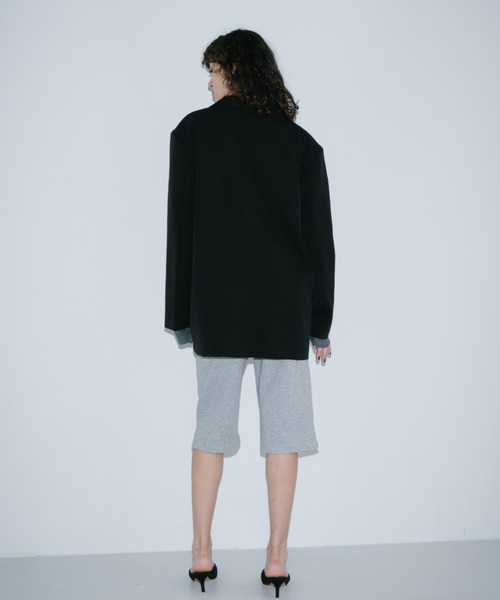 HANNE（アン）の「シングルブレストテーラードジャケット（テーラードジャケット・レディース・グレー/ブラック/ベージュ・S/M）」の11枚目の写真