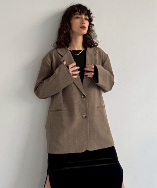 セール】シングルブレストテーラードジャケット（テーラードジャケット