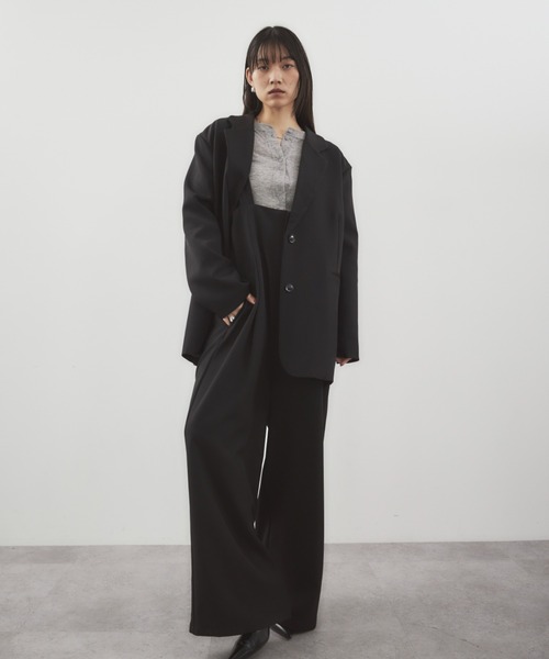 シングルブレストテーラードジャケット（テーラードジャケット