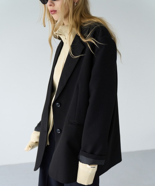 シングルブレストテーラードジャケット（テーラードジャケット