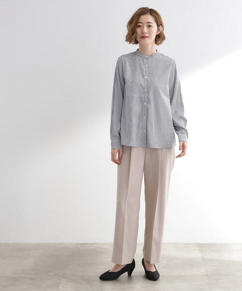 grove（グローブ）の「ニットベスト×シャツセット（その他トップス・レディース・オリーブ/ブラック/グレー・03/02/01/05/04）」の16枚目の写真