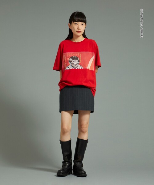 BEAUTY&YOUTH UNITED ARROWS(ビューティーアンドユースユナイテッドアローズ)の「<ドラゴンヘッド for UACG>Vol.2 TEE/Tシャツ(Tシャツ/カットソー・レディース・レッド・M/L)」の3枚目の写真