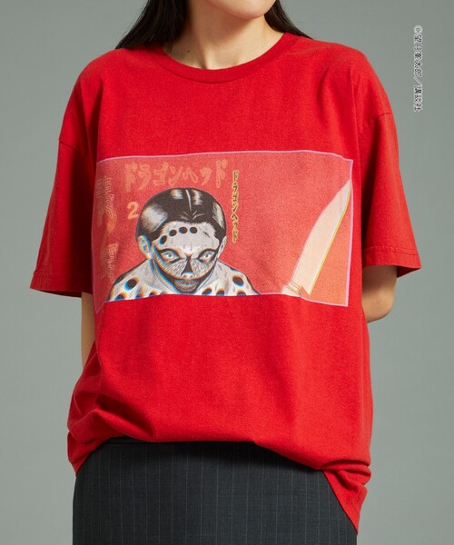 BEAUTY&YOUTH UNITED ARROWS(ビューティーアンドユースユナイテッドアローズ)の「<ドラゴンヘッド for UACG>Vol.2 TEE/Tシャツ(Tシャツ/カットソー・レディース・レッド・M/L)」の5枚目の写真