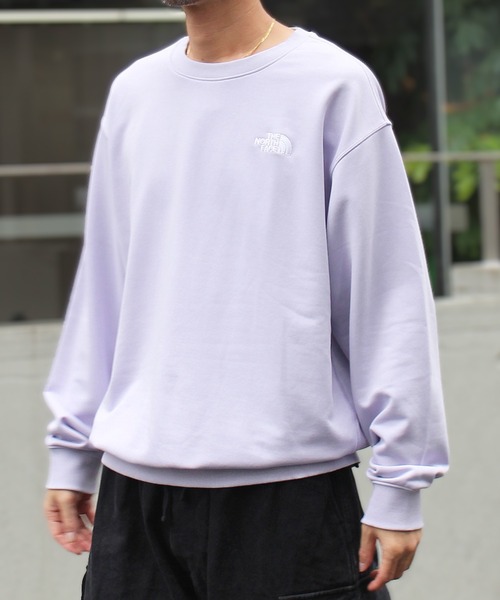 THE NORTH FACE(ザノースフェイス)の「【THE NORTH FACE】ノースフェイス 国内未発売 M'S CORE SWEATSHIRTS レギュラーフィット トレーナー スウェット 長袖(スウェット・メンズ・ブラック/クリーム/シルバーグレー/ラベンダー/サンドベージュ・M/L/XL/S)」の5枚目の写真
