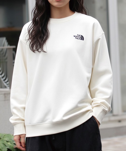 THE NORTH FACE(ザノースフェイス)の「【THE NORTH FACE】ノースフェイス 国内未発売 M'S CORE SWEATSHIRTS レギュラーフィット トレーナー スウェット 長袖(スウェット・メンズ・ブラック/クリーム/シルバーグレー/ラベンダー/サンドベージュ・M/L/XL/S)」の4枚目の写真
