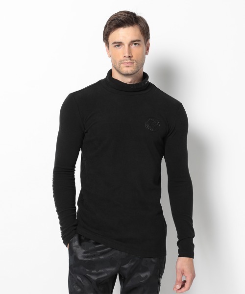 MARK & LONA（マークアンドロナ）の「ICN Mock Neck Layer | MEN（Tシャツ/カットソー・メンズ・カーキ/ホワイト/ブラック・50/48/46/44/52）」の3枚目の写真