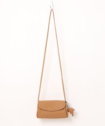 【OKUOKU 0909】ぞう エレファントチャーム付き 本革 ショルダーバッグ oku-bag-1-83【GBT】
