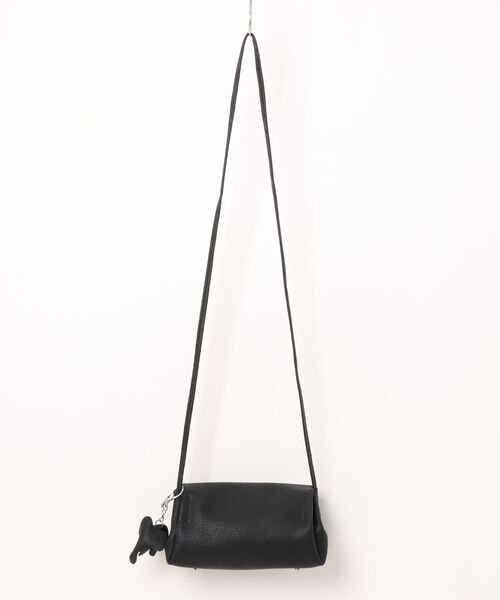 Burner(バーナー)の「【OKUOKU 0909】ぞう エレファントチャーム付き 本革 ショルダーバッグ oku-bag-1-83【GBT】(ショルダーバッグ・レディース・ベージュ系その他/ブラック/アイボリー/ブラウン系その他・FREE)」の5枚目の写真