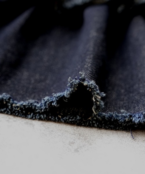 reca（レカ）の「フリルティアードデニムベスト（ベスト・レディース・ネイビー・M）」の15枚目の写真