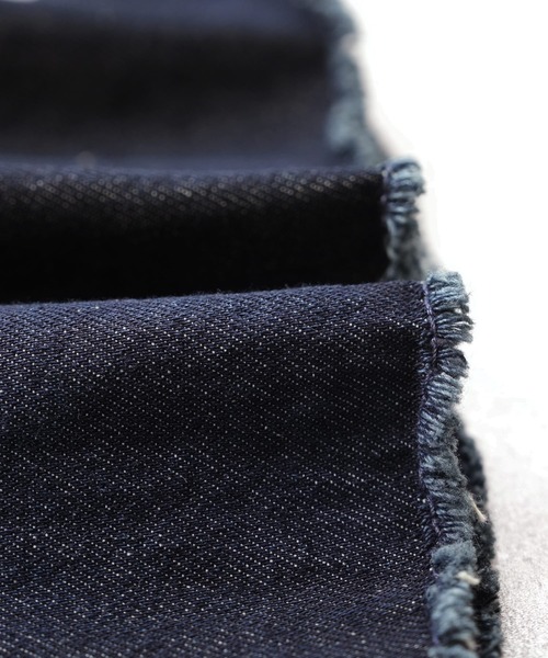 reca（レカ）の「フリルティアードデニムベスト（ベスト・レディース・ネイビー・M）」の18枚目の写真